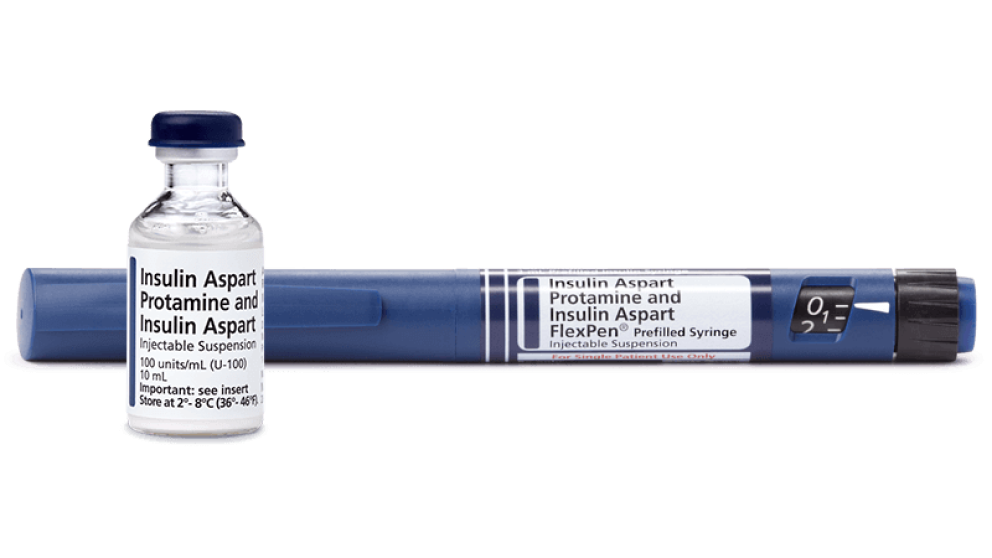 Insulin Aspart Protamine and Insulin Aspart Injectable Suspension Mix 70/30 Vial and FlexPen